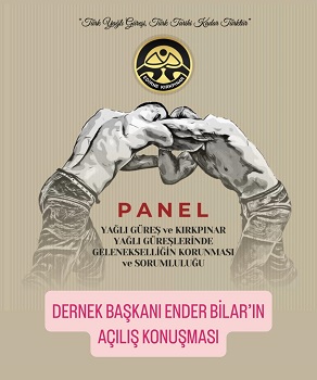 DERNEK BAŞKANI ENDER BİLAR\'IN PANEL\'DE YAPTIĞI AÇILIŞ KONUŞMASI