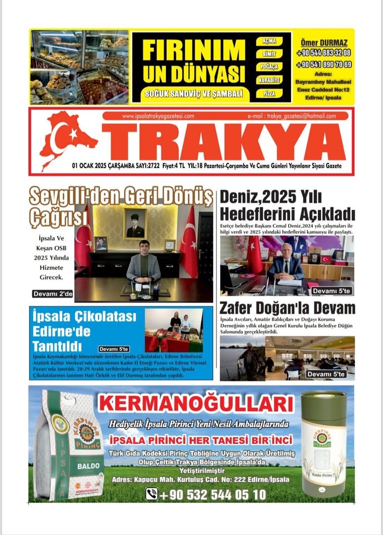 İpsala Trakya Gazetesi