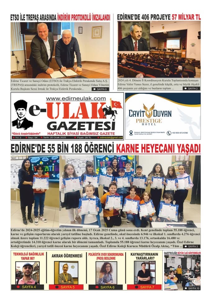 Edirne Ulak Gazetesi