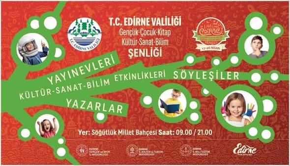 Edirne Gençlik ve Çocuk Kitap, Kültür, Sanat ve Bilim Şenliği 