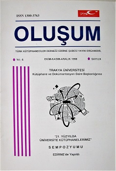 Oluşum Dergisi Sayı: 24