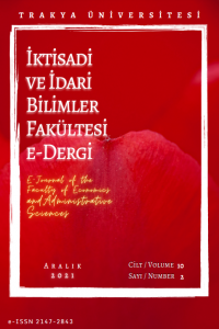 TRAKYA ÜNİVERSİTESİ İKTİSADİ VE İDARİ BİLİMLER FAKÜLTESİ DERGİSİ