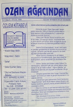Yıl:1 Sayı:9, Eylül 1999