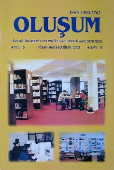 Oluşum Dergisi Sayı: 38