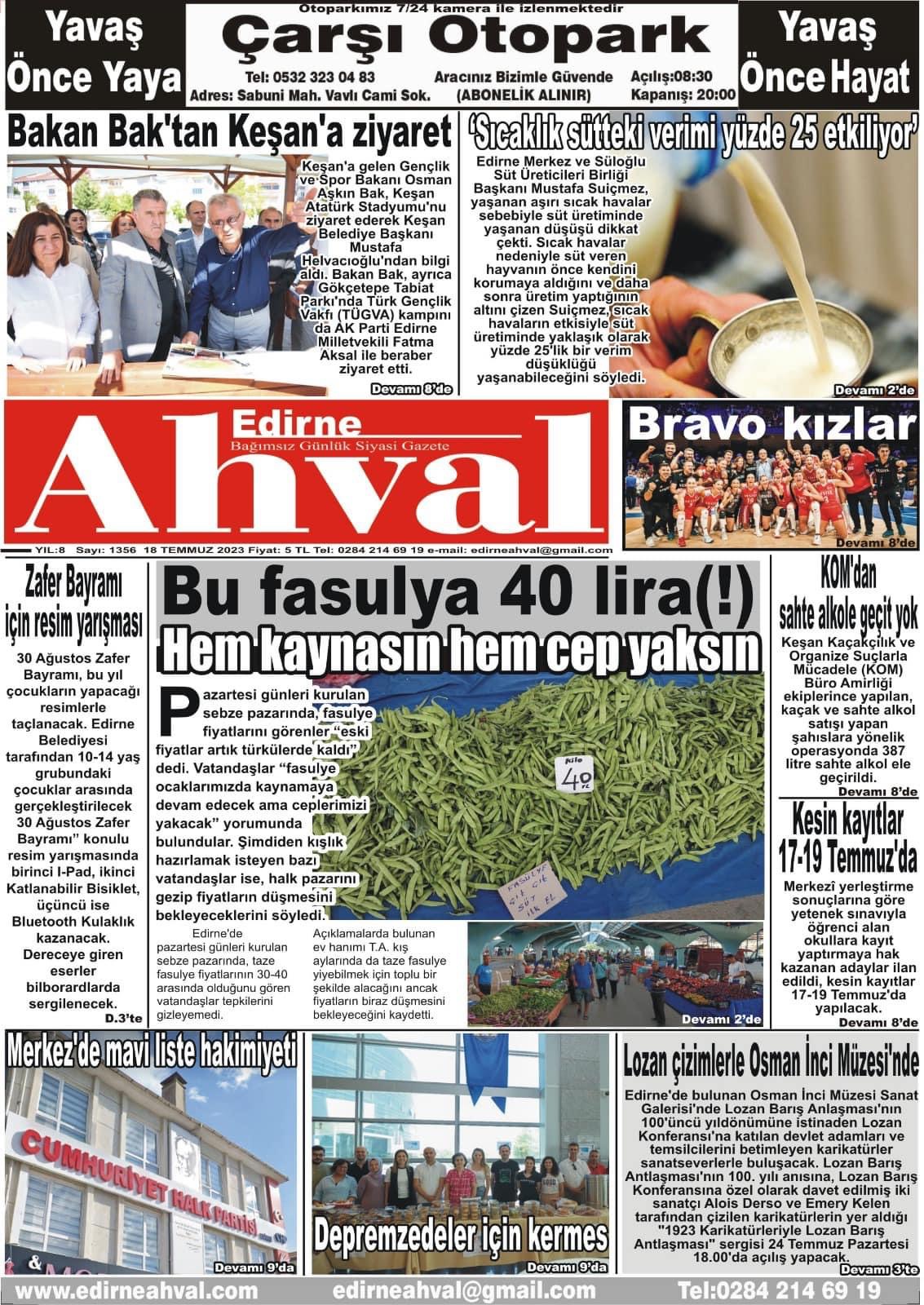 Edirne Ahval Gazetesi