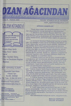 Yıl:2 Sayı:6, Haziran 2000