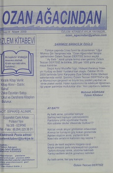 Yıl:2 Sayı:4, Nisan 2000