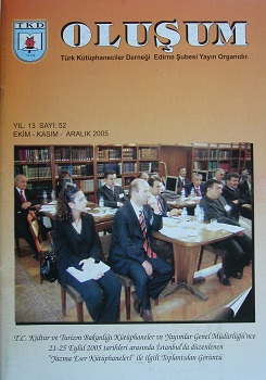 Oluşum Dergisi Sayı: 52