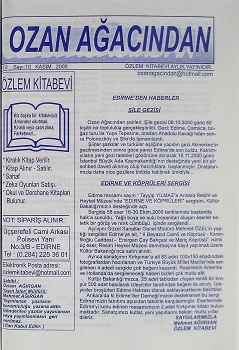 Yıl:2 Sayı:11, Kasım 2000 