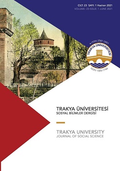 TRAKYA ÜNİVERSİTESİ SOSYAL BİLİMLER DERGİSİ