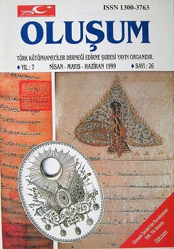 Oluşum Dergisi Sayı: 26